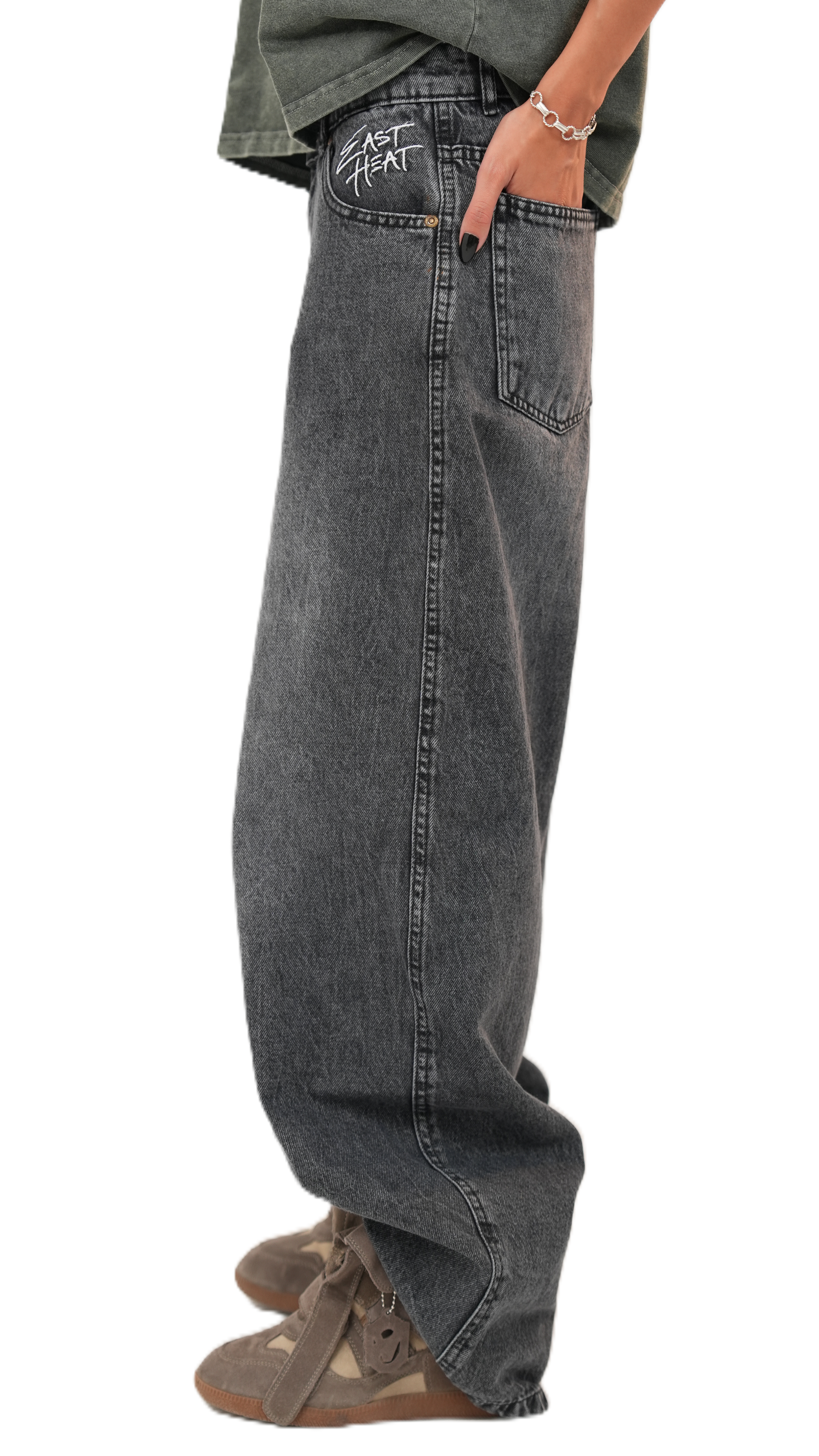 Grey Denim For Her