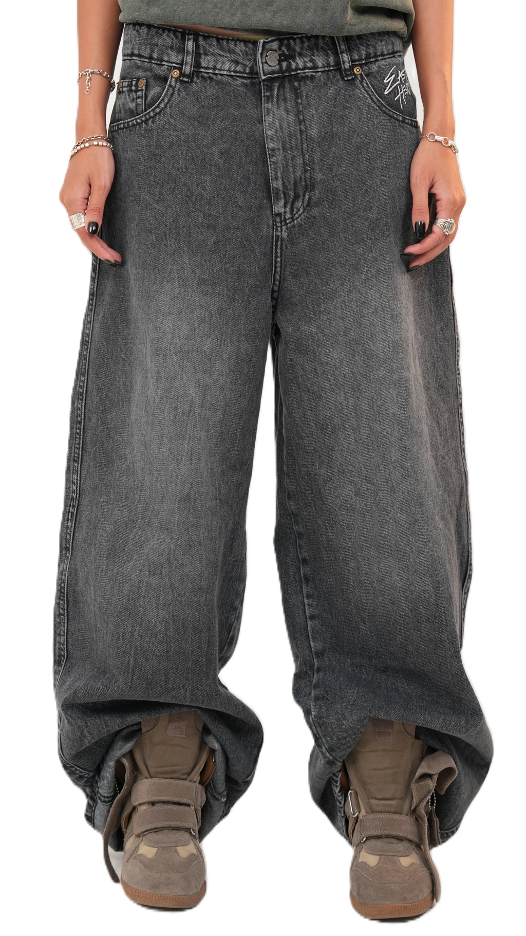 Grey Denim For Her